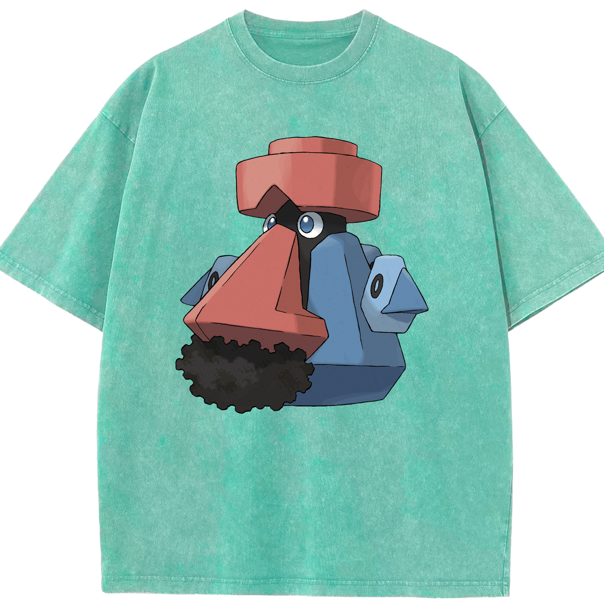 （画像用） ポケットモンスター Pokémon 綿100% ヴィンテージ風 半袖Tシャツ（フロントプリント）